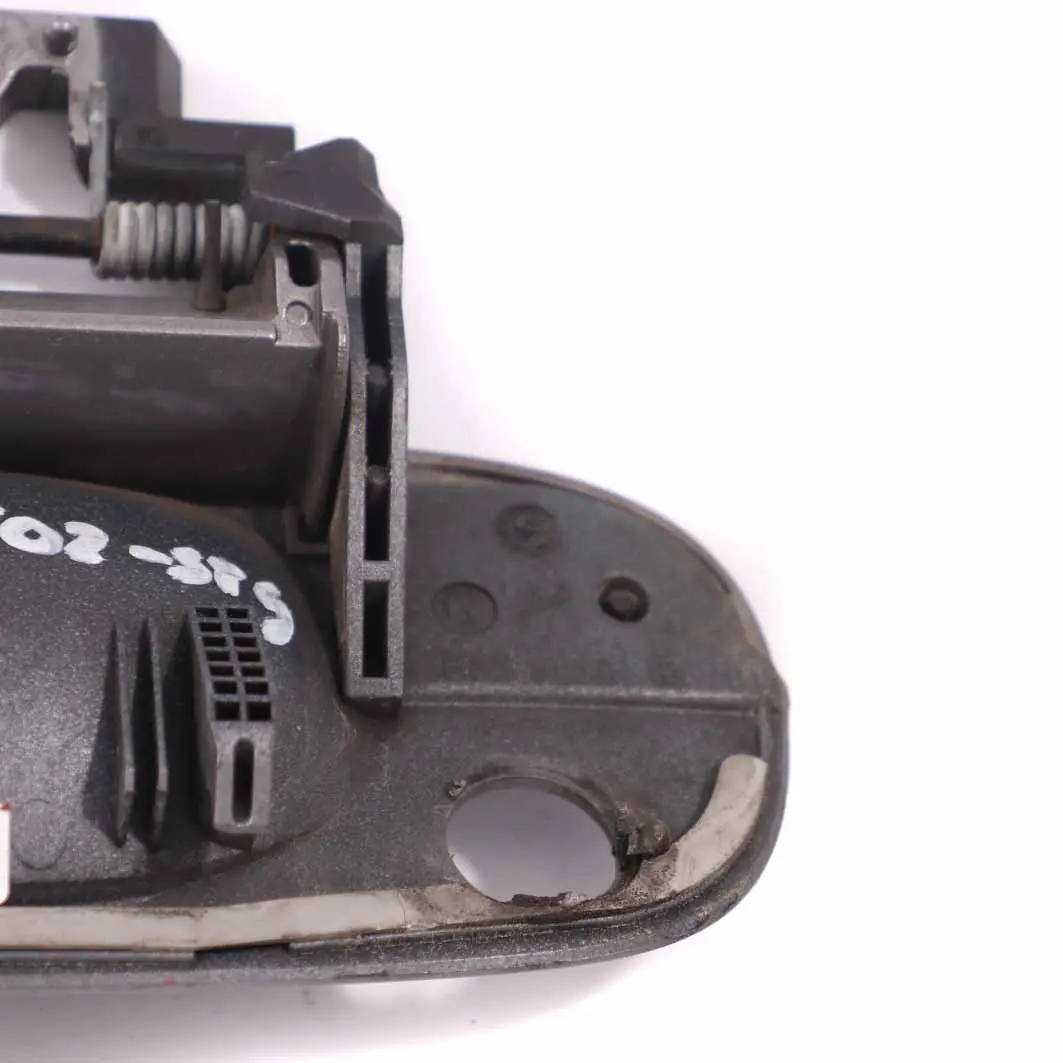 BMW Z4 E85 Cabrio Outer Door Opener Right Grab Handle O/S Stahlgrau 400 Grey - SKU rhd-0435502-STH - Part number 0435502