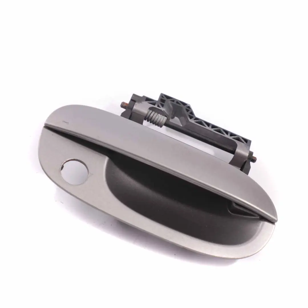 BMW Z4 E85 Cabrio Outer Door Opener Right Grab Handle O/S Stahlgrau 400 Grey - SKU rhd-0435502-STH - Part number 0435502