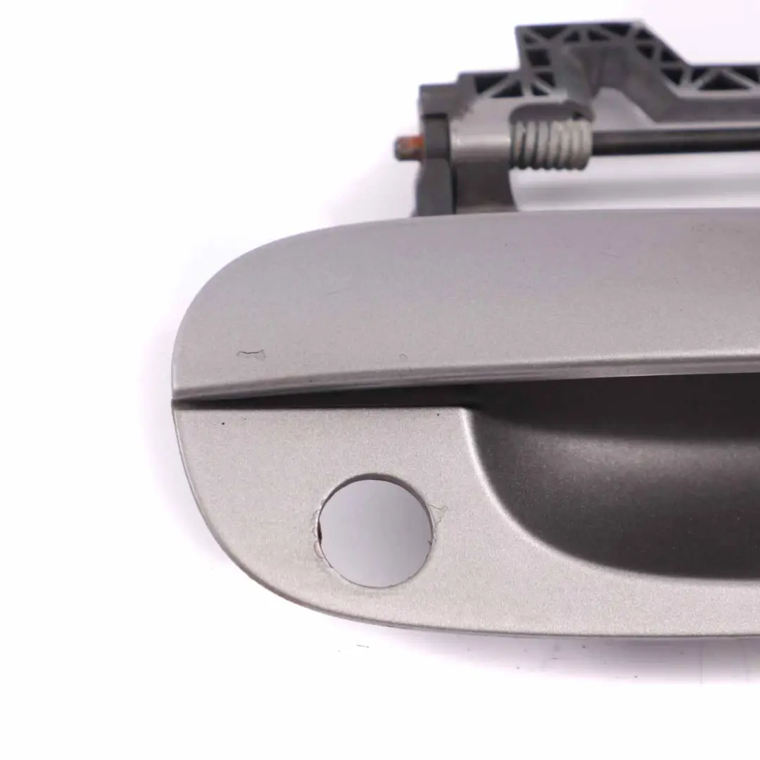 BMW Z4 E85 Cabrio Outer Door Opener Right Grab Handle O/S Stahlgrau 400 Grey - SKU rhd-0435502-STH - Part number 0435502