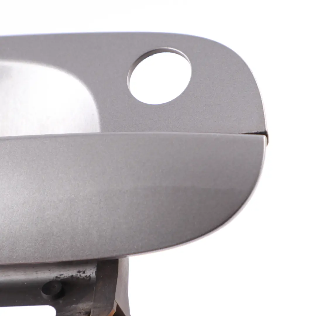 BMW Z4 Series E85 Outer Door Opener Right Grab Handle O/S Sterlingrau Grey 472 - SKU rhd-0435502-STR - Part number 0435502