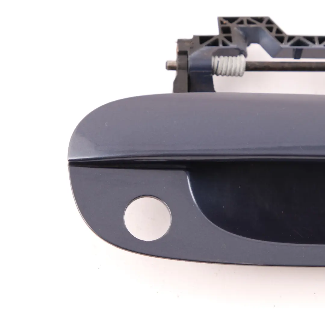 Grab Handle BMW Z4 E85 Cabrio Outer Door Opener Right O/S Toledoblau Toledo Blue - SKU rhd-0435502-TDB - Part number 0435502