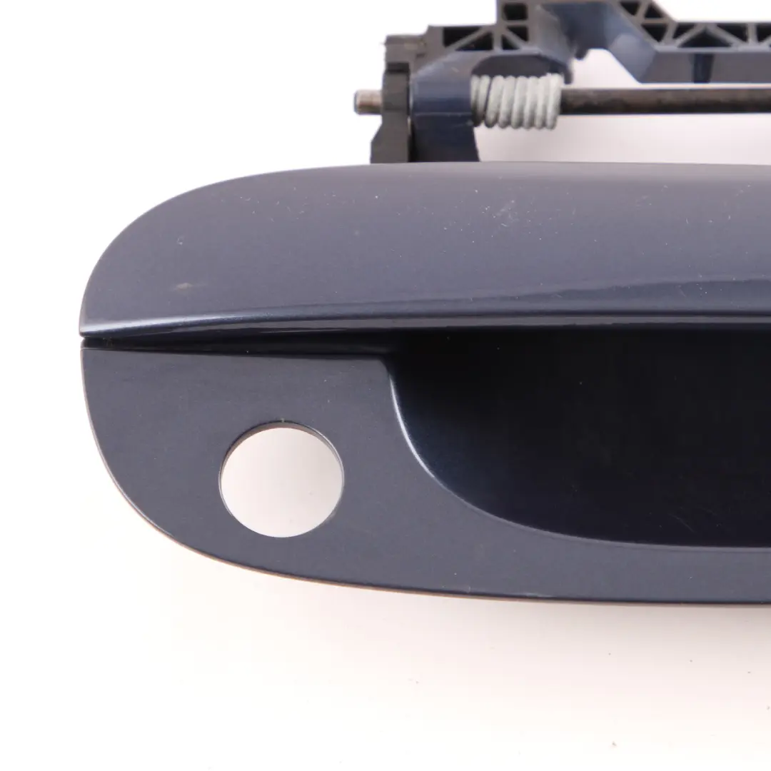  Grab Handle BMW Z4 E85 Cabrio Outer Door Opener Right O/S Toledoblau Toledo Blue - SKU rhd-0435502-TDB - Part number 0435502