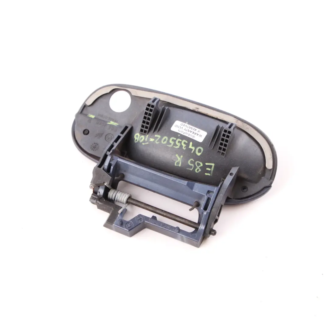  Grab Handle BMW Z4 E85 Cabrio Outer Door Opener Right O/S Toledoblau Toledo Blue - SKU rhd-0435502-TDB - Part number 0435502