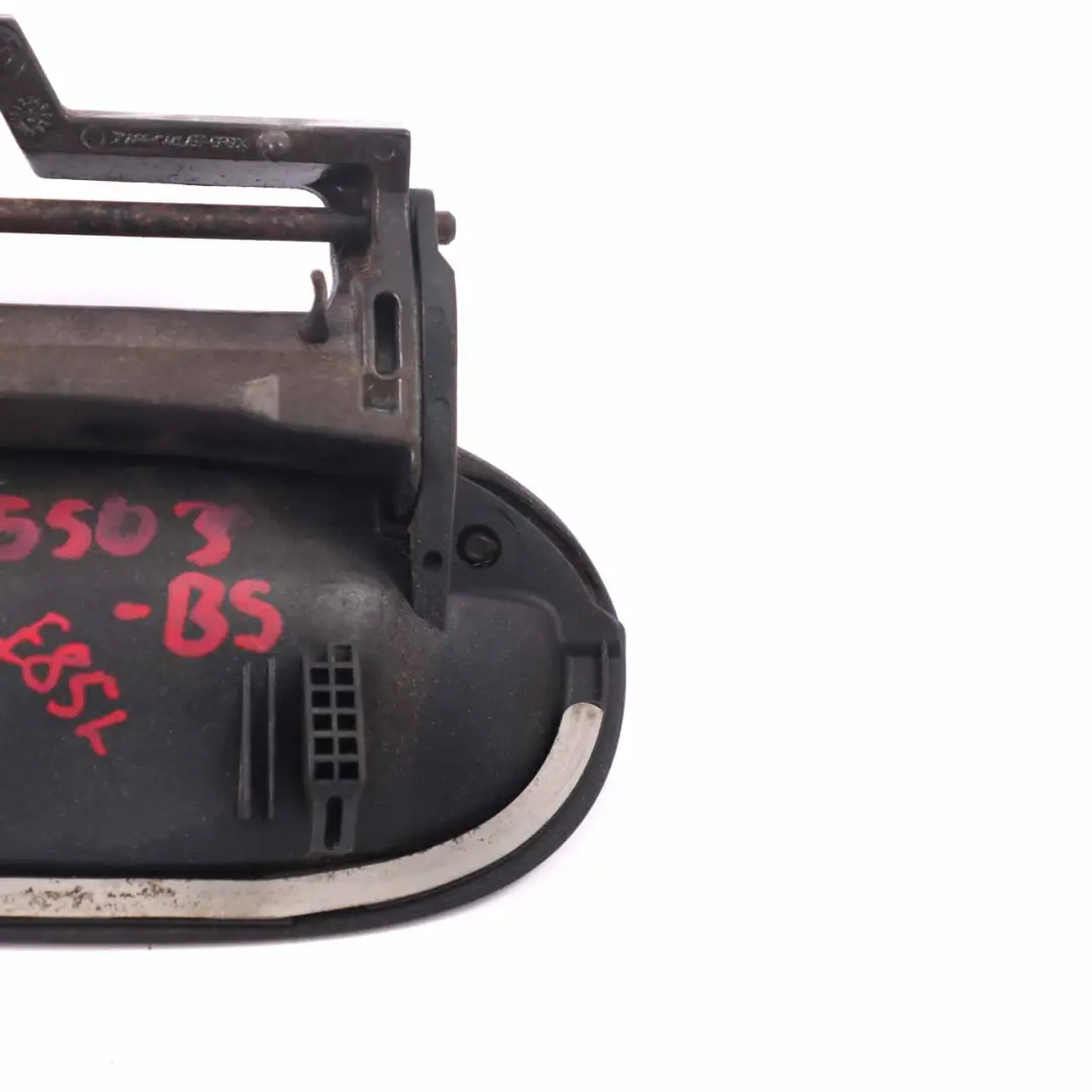 Outer Door Opener Left Grab Handle Cover N/S Black Sapphire to BMW Z4 Series E85 with Part number 0435503 BMW Z4 Series E85 Outer Door Opener Left Grab Handle Cover N/S Black Sapphire - SKU rhd-0435503-BS - Part number 0435503