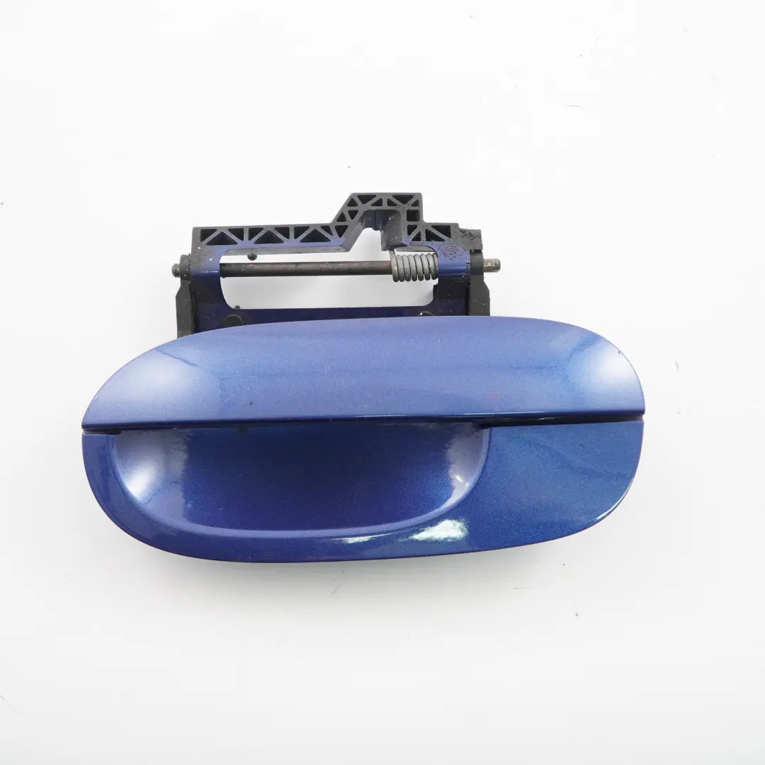 BMW Z4 E85 Outer Door Opener Left N/S Grab Handle Montegoblau Montego Blue A51 - SKU rhd-0435503-MTB - Part number 0435503