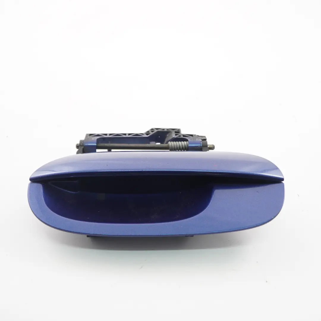 BMW Z4 E85 Outer Door Opener Left N/S Grab Handle Montegoblau Montego Blue A51 - SKU rhd-0435503-MTB - Part number 0435503