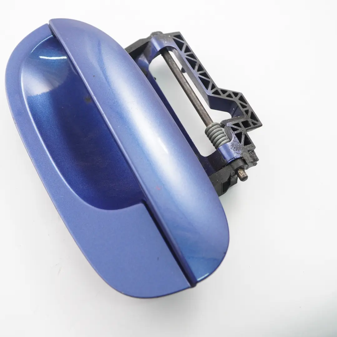 BMW Z4 E85 Outer Door Opener Left N/S Grab Handle Montegoblau Montego Blue A51 - SKU rhd-0435503-MTB - Part number 0435503