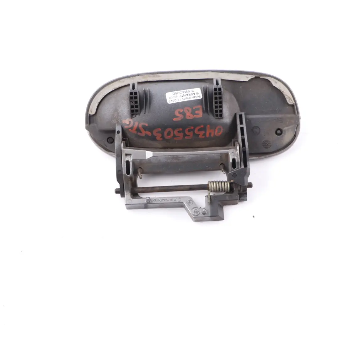 BMW Z4 E85 Outer Door Opener Left N/S Grab Handle Sterlinggrau Grey - 472 - SKU rhd-0435503-STG - Part number 0435503