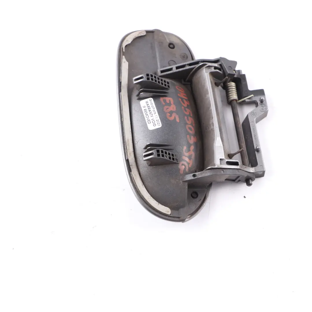 BMW Z4 E85 Outer Door Opener Left N/S Grab Handle Sterlinggrau Grey - 472 - SKU rhd-0435503-STG - Part number 0435503