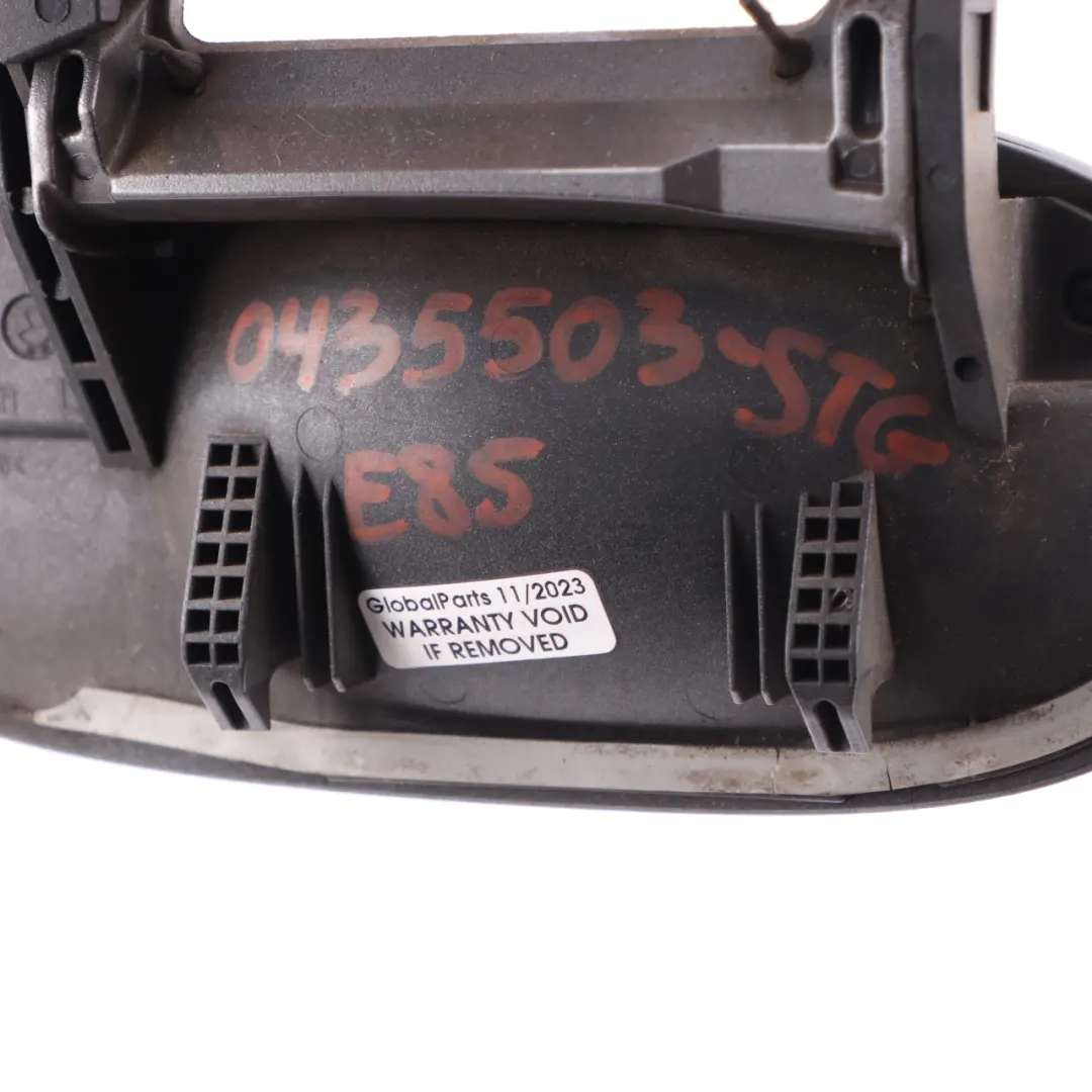 BMW Z4 E85 Outer Door Opener Left N/S Grab Handle Sterlinggrau Grey - 472 - SKU rhd-0435503-STG - Part number 0435503