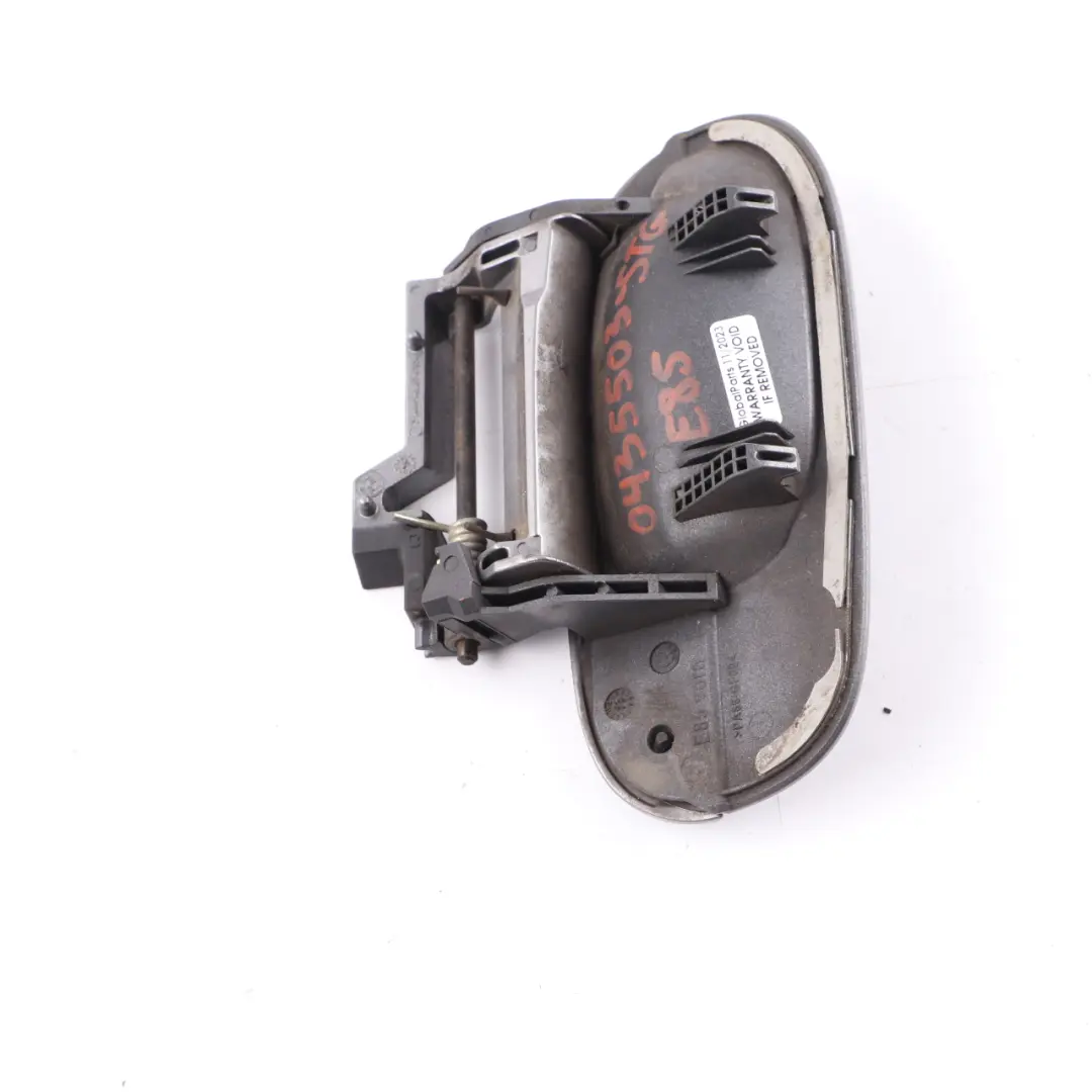 BMW Z4 E85 Outer Door Opener Left N/S Grab Handle Sterlinggrau Grey - 472 - SKU rhd-0435503-STG - Part number 0435503