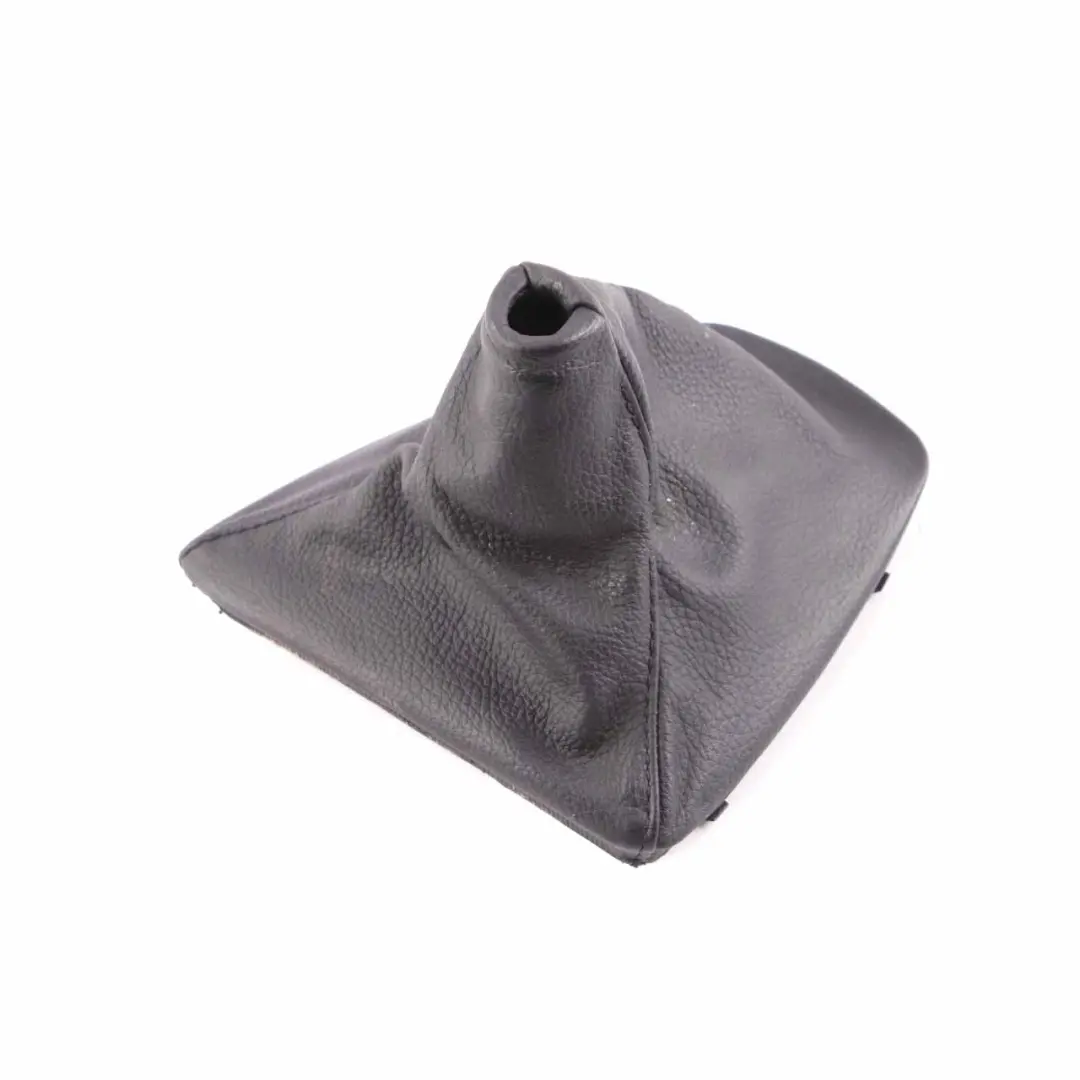 Shift Lever Knob Gaiter Leather Black Cover Trim to BMW E90 E91 E92 Gear with Part number 0435849 BMW E90 E91 E92 Gear Shift Lever Knob Gaiter Leather Black Cover Trim - SKU rhd-0435849 - Part number 0435849