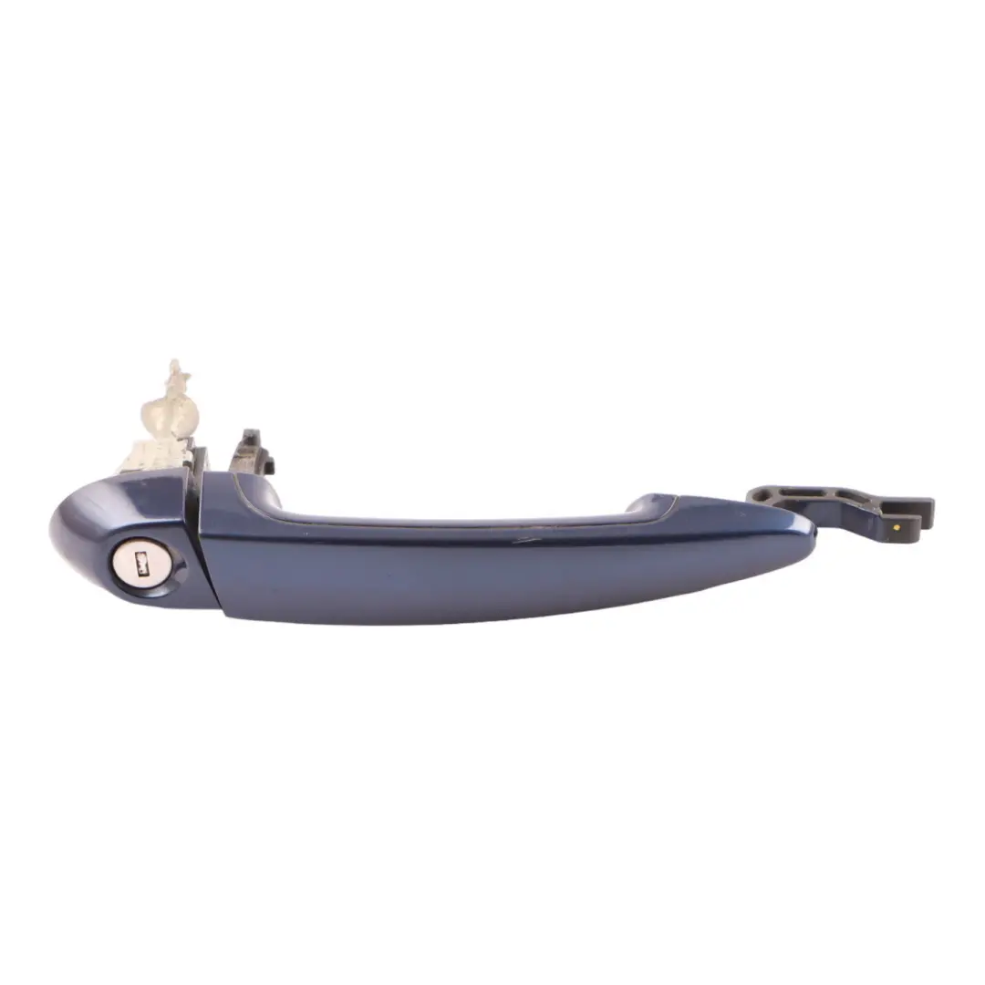  Door Grab Handle BMW E81 E82 E87 E88 Right O/S Tiefseeblau Blue Metallic - A76 - SKU rhd-0445180-DSB - Part number 0445180