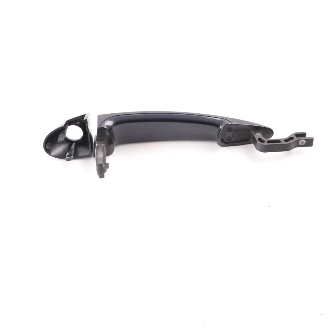  Door Handle BMW E81 E82 E87 Front Right Grab O/S Outside Monacoblau Blue A35 - SKU rhd-0445180-MB - Part number 0445180