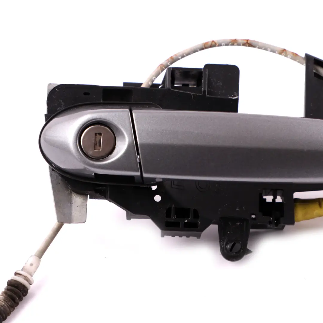 BMW E81 E82 E87 E88 Right Door Grab Handle Carrier O/S Spacegrau Space Grey A52 - SKU rhd-0445180-SCG - Part number 0445180