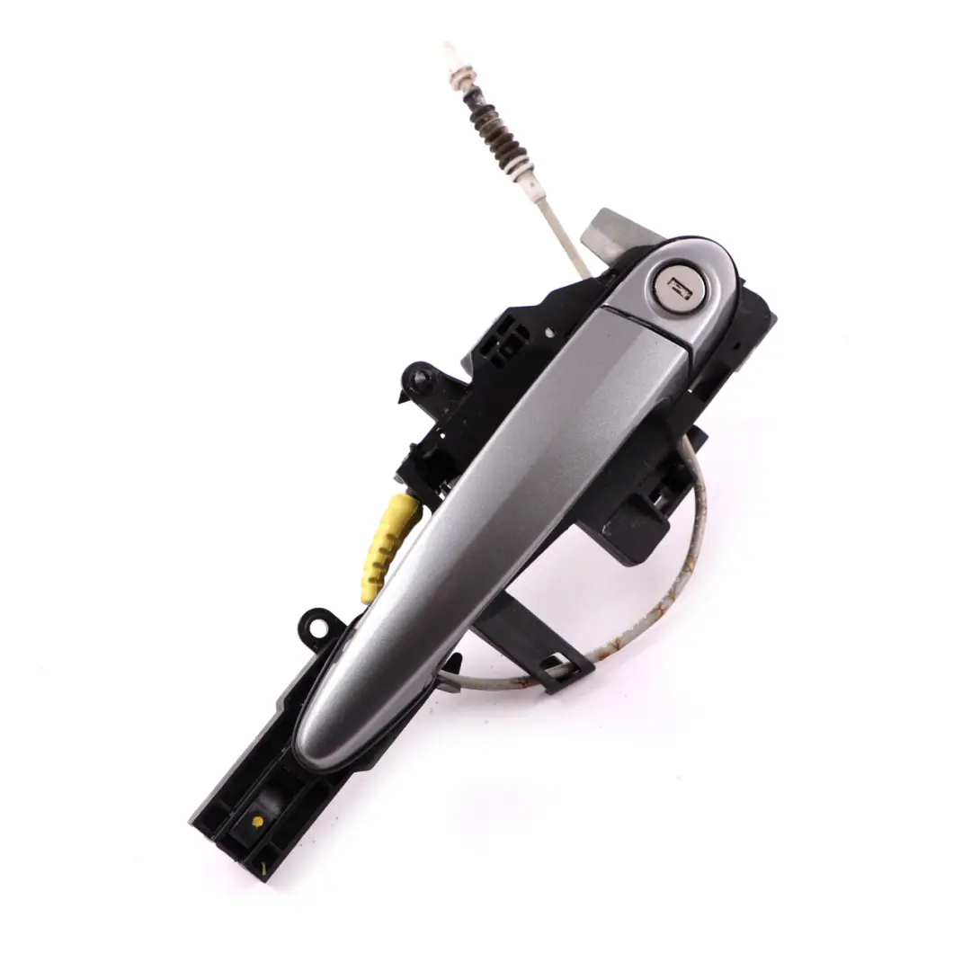 BMW E81 E82 E87 E88 Right Door Grab Handle Carrier O/S Spacegrau Space Grey A52 - SKU rhd-0445180-SCG - Part number 0445180