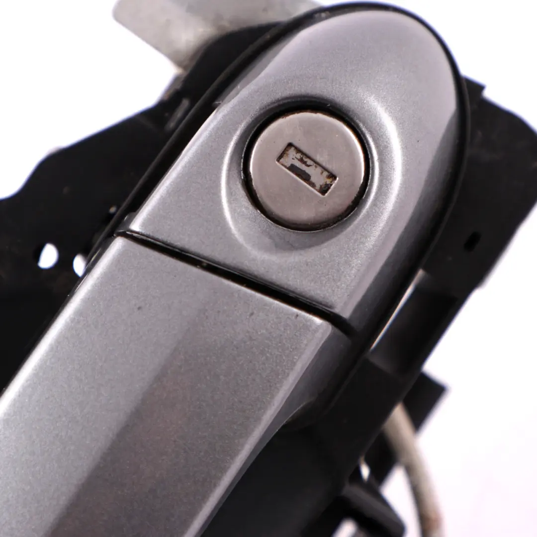 BMW E81 E82 E87 E88 Right Door Grab Handle Carrier O/S Spacegrau Space Grey A52 - SKU rhd-0445180-SCG - Part number 0445180