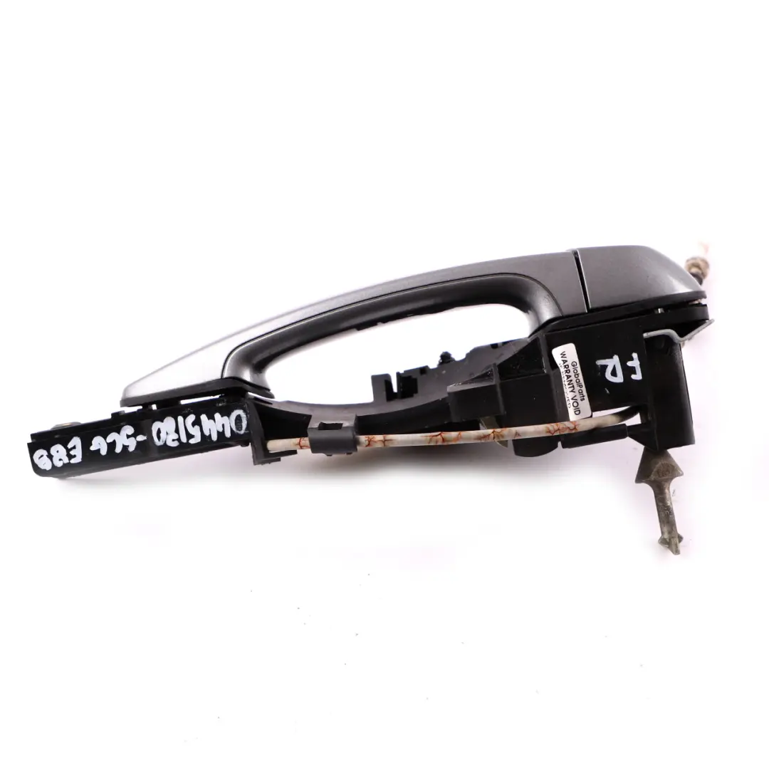BMW E81 E82 E87 E88 Right Door Grab Handle Carrier O/S Spacegrau Space Grey A52 - SKU rhd-0445180-SCG - Part number 0445180
