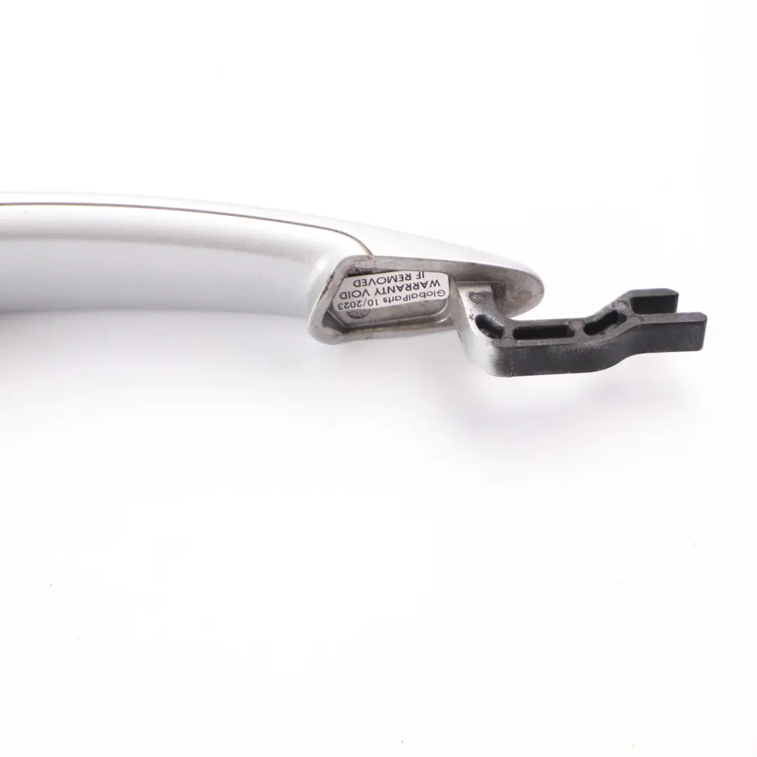 Door Grab Handle Rear Right O/S Exterior Titansilber Silver Metallic 354 to BMW E87 with Part number 0445180 BMW E87 Door Grab Handle Rear Right O/S Exterior Titansilber Silver Metallic 354 - SKU rhd-0445180-TS2 - Part number 0445180