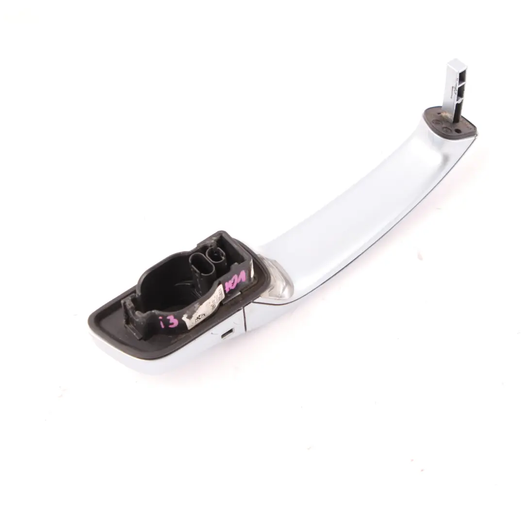  Grab Handle BMW i3 I01 Front Left N/S Door Carrier Ionic Silver Blue - B72 - SKU rhd-7408381-ION - Part number 7408381