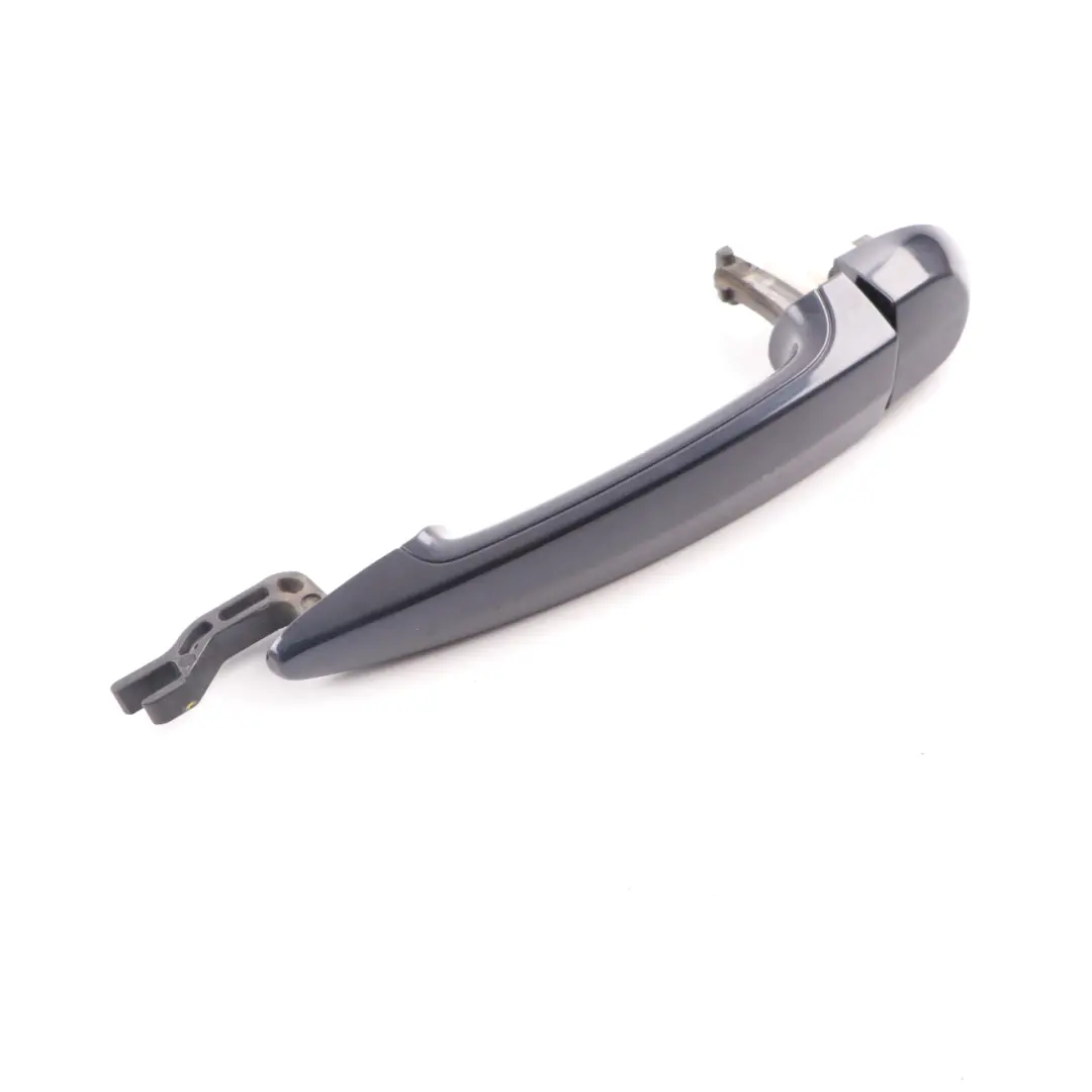  Door Handle BMW E81 E82 E87 Left Grab N/S Outside Monacoblau Blue Metallic A35 - SKU 0445181-MB - Part number 0445181