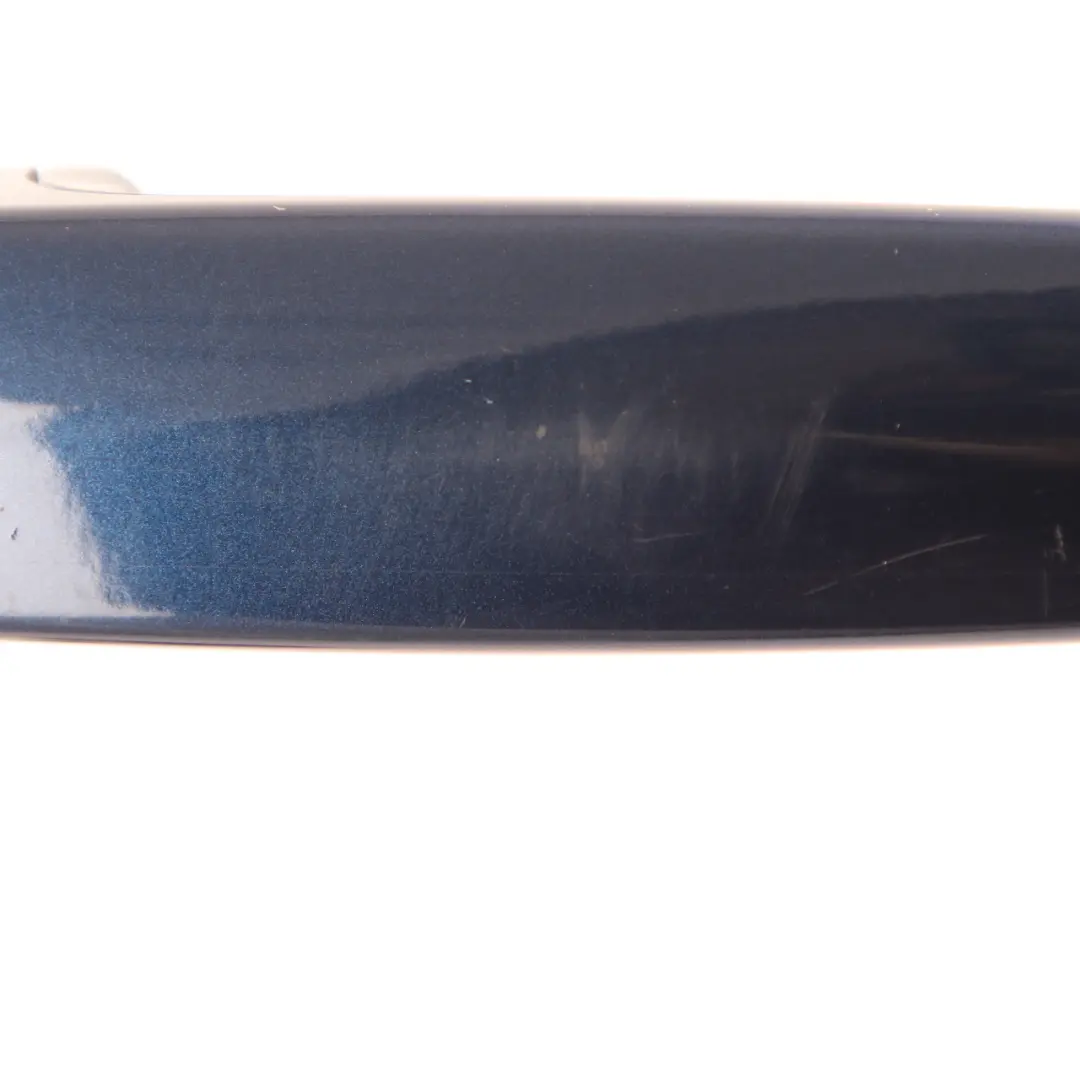  Door Handle BMW E90 E91 Front Right Grab O/S Tiefseeblau Blue Metallic A76 - SKU rhd-0445182-DSB - Part number 0445182
