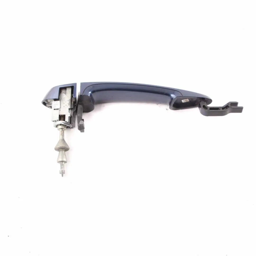  Door Handle BMW E90 E91 Front Right Grab O/S Tiefseeblau Blue Metallic A76 - SKU rhd-0445182-DSB - Part number 0445182