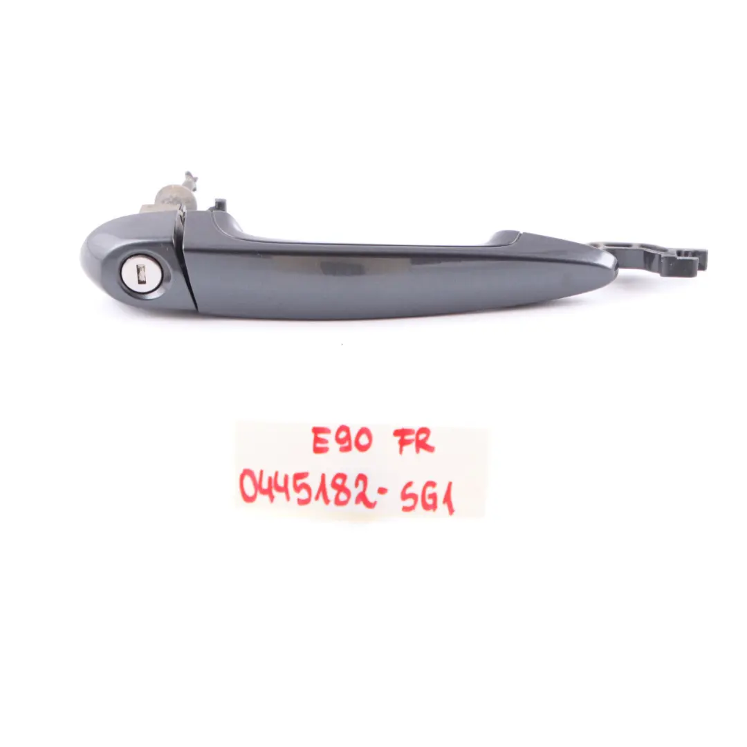  Grab Handle Door BMW E90 E91 E92 E93 1 Front Right O/S Sparkling Graphite A22 - SKU rhd-0445182-SG1 - Part number 0445182
