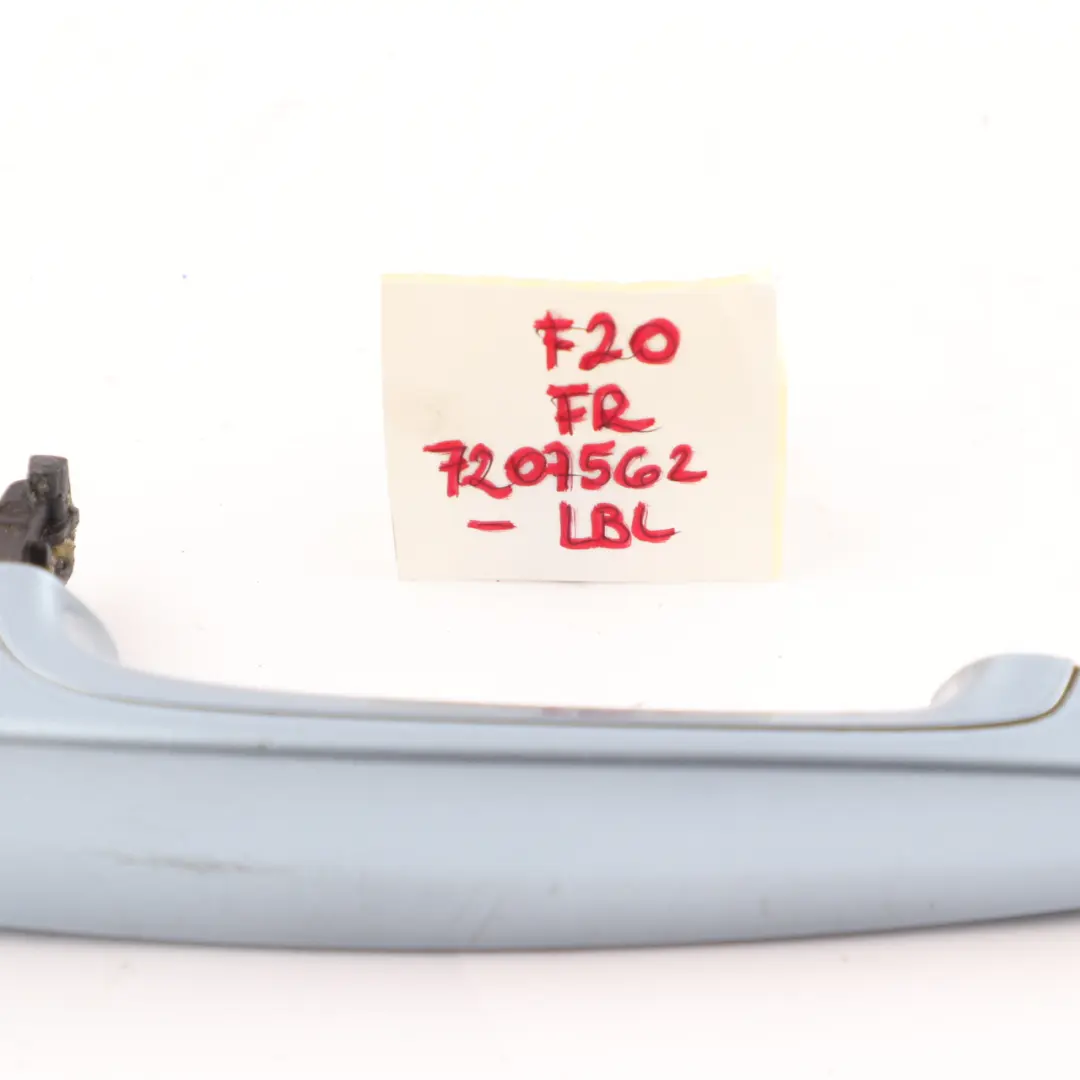 Door Handle BMW F20 F30 F31 Grab Front Right O/S Liquid Blue Metallic - B40 to with Part number 0445184 Door Handle BMW F20 F30 F31 Grab Front Right O/S Liquid Blue Metallic - B40 - SKU rhd-0445184-LBL - Part number 0445184