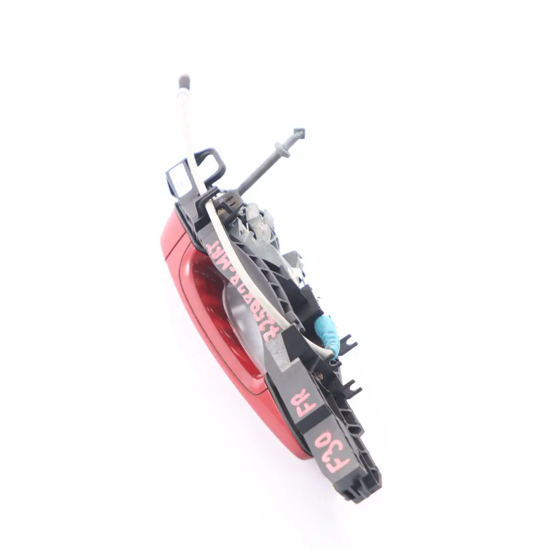 BMW F30 F31 Grab Handle Front Right O/S Door Melbourne Rot Red A75 - SKU rhd-0445184-MRT - Part number 0445184