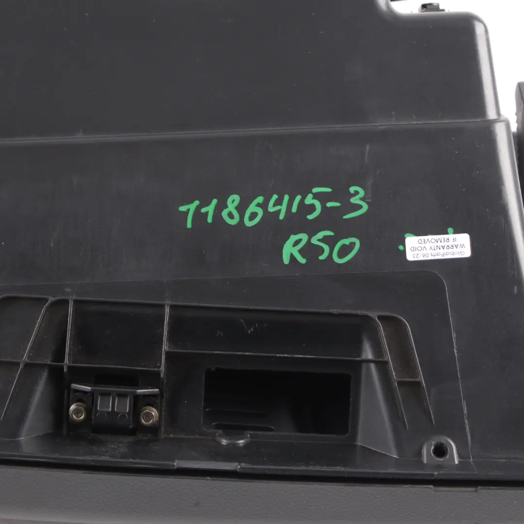 Storing Partition Passenger Glove Box Panther Black 7056608 to Mini Cooper R50 with Part number 6959972 Mini Cooper R50 Storing Partition Passenger Glove Box Panther Black 7056608 - SKU rhd-1186415-3 - Part number 6959972