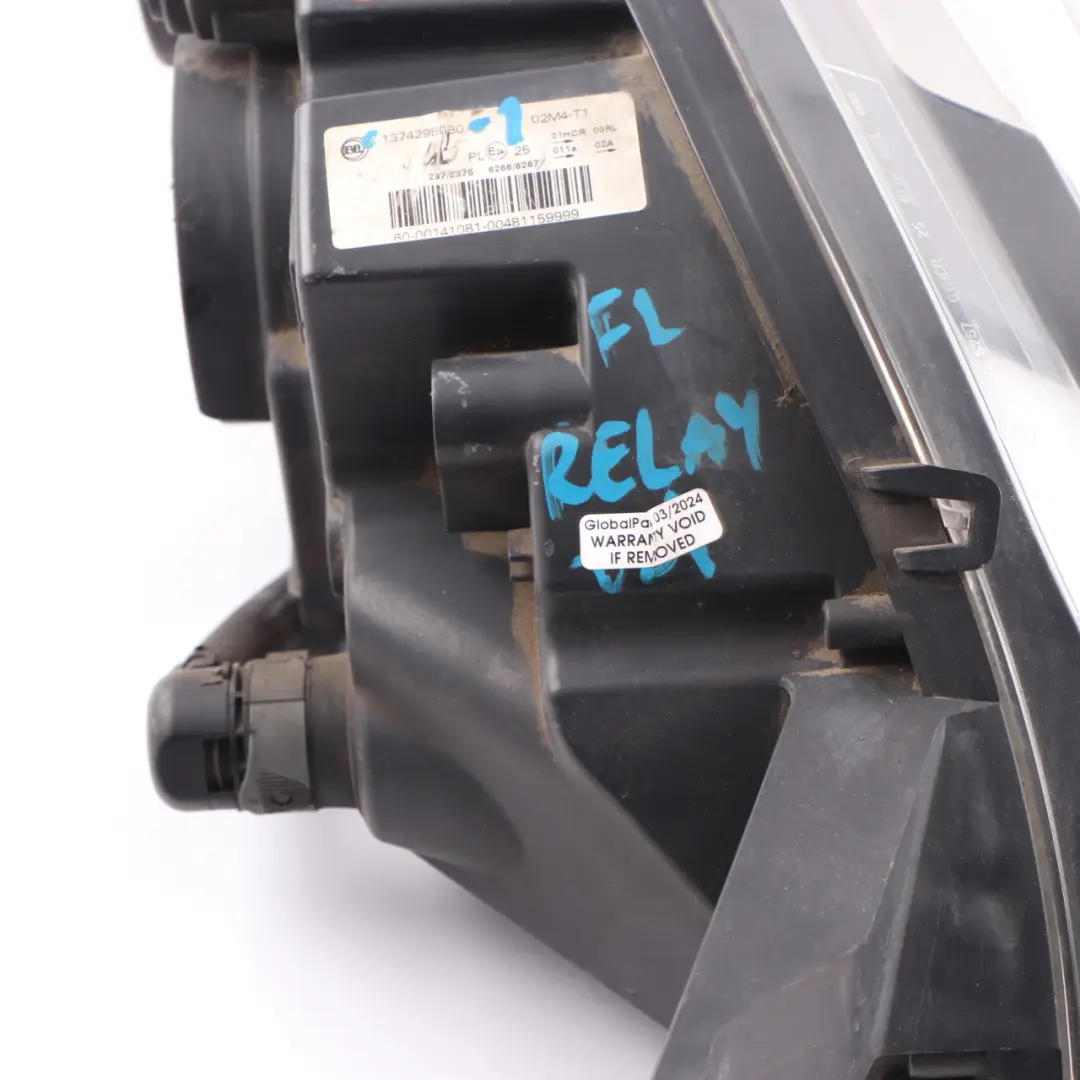 Citroen Relay Peugeot Boxer Headlight Headlamp Lamp Front Left N/S to with Part number 1374298080 Citroen Relay Peugeot Boxer Headlight Headlamp Lamp Front Left N/S - SKU rhd-1374298080-1 - Part number 1374298080