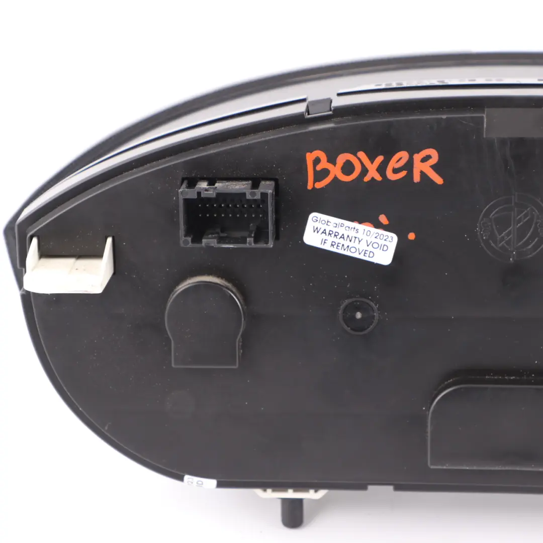 Instrument Cluster Speedo Clocks Meter Manual to Peugeot Boxer Diesel with Part number 1387183080 Peugeot Boxer Diesel Instrument Cluster Speedo Clocks Meter Manual - SKU rhd-1387183080 - Part number 1387183080