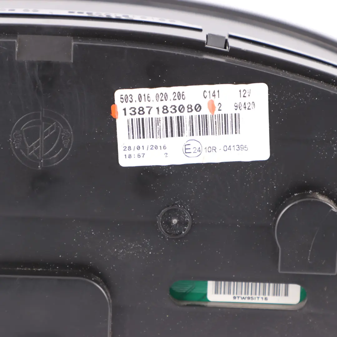 Instrument Cluster Speedo Clocks Meter Manual to Peugeot Boxer Diesel with Part number 1387183080 Peugeot Boxer Diesel Instrument Cluster Speedo Clocks Meter Manual - SKU rhd-1387183080 - Part number 1387183080