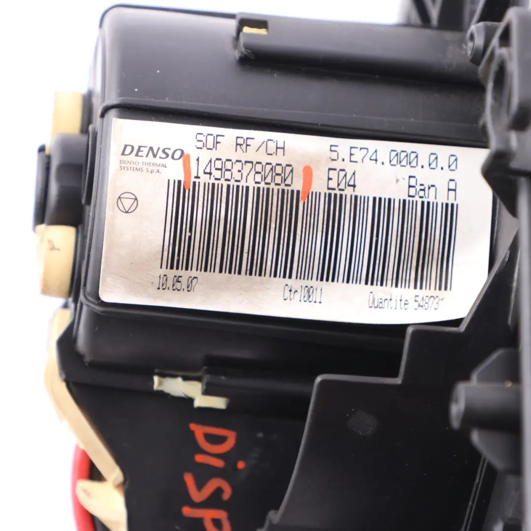  Citroen Dispatch Peugeot Expert Heater Blower Motor Fan Unit - SKU rhd-1498378080 - Part number 1498378080