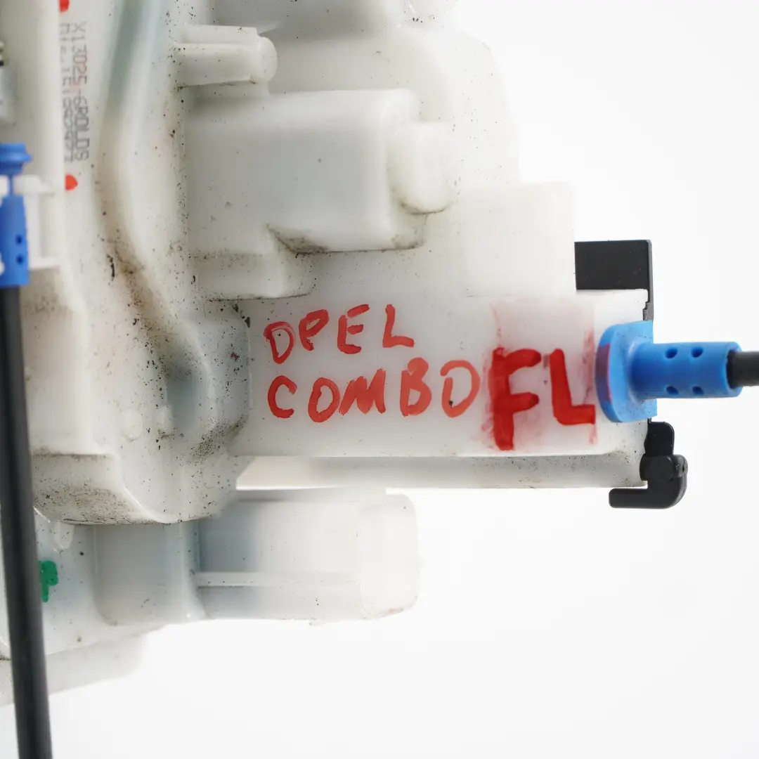 Door Lock Front Left N/S Latch Mechanism Actuator to Vauxhall Combo D with Part number 151892973 Vauxhall Combo D Door Lock Front Left N/S Latch Mechanism Actuator - SKU rhd-151892973 - Part number 151892973