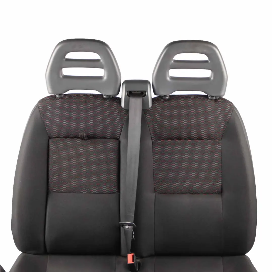 Front Seat Citroen Relay Fiat Ducato Double Left N/S Cloth Tedeo Sofis Fabric to with Part number 1607185080 Front Seat Citroen Relay Fiat Ducato Double Left N/S Cloth Tedeo Sofis Fabric - SKU rhd-1607185080 - Part number 1607185080