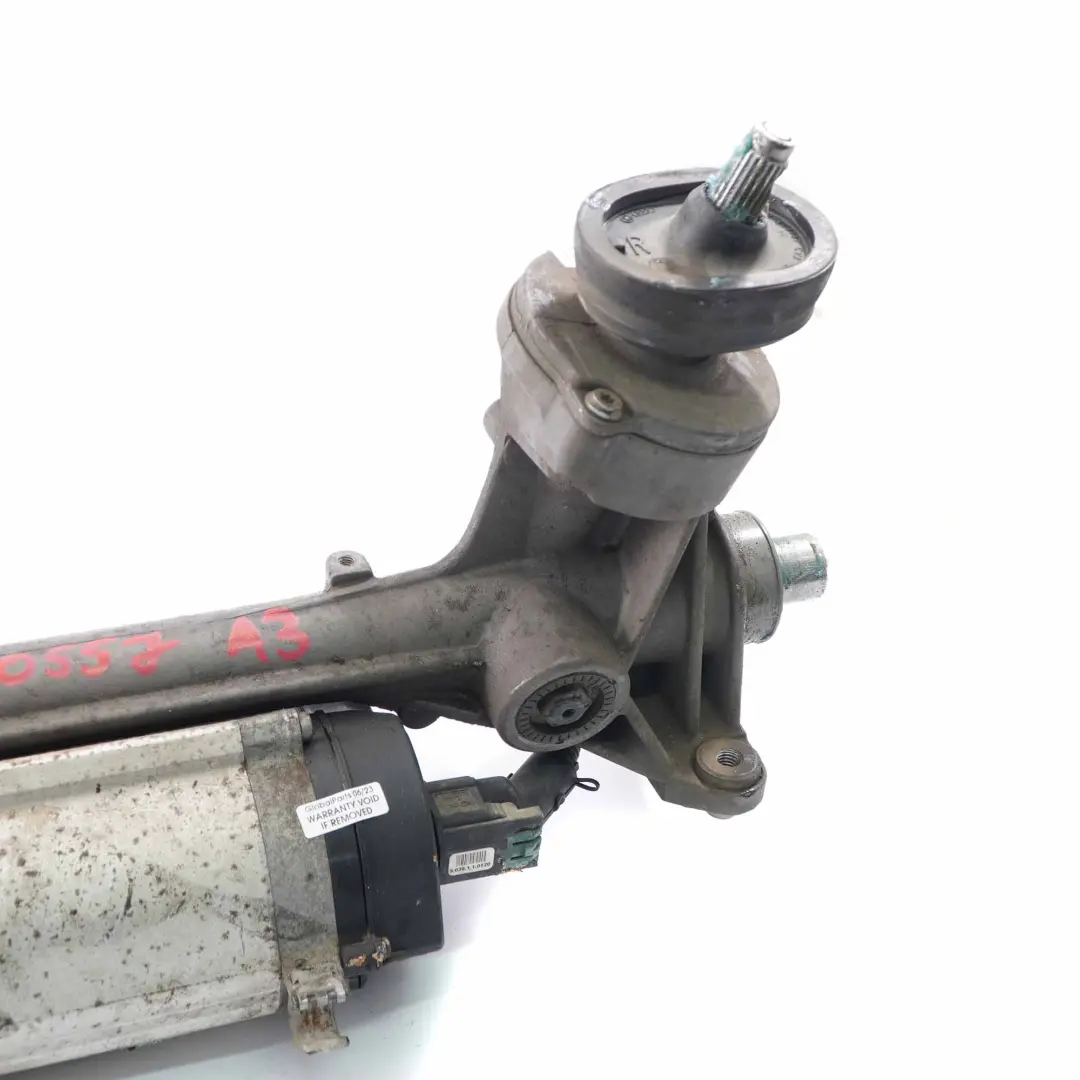 Steering Rack Electric Box Gear Assembly to Audi A3 8P Power with Part number 1K2423055J Audi A3 8P Power Steering Rack Electric Box Gear Assembly - SKU rhd-1K2423055J - Part number 1K2423055J