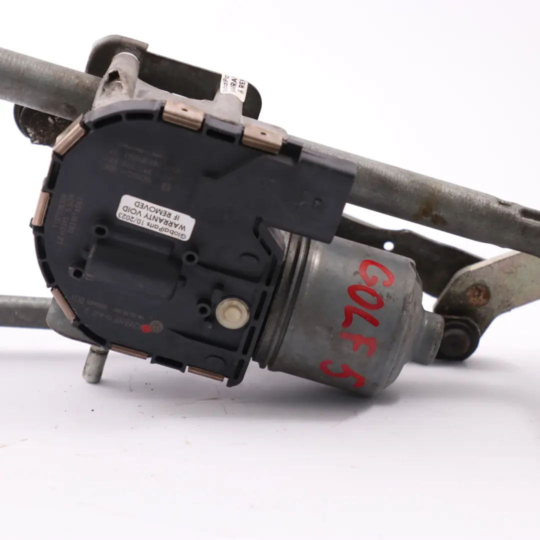 VW Volkswagen Golf 5 Windscreen Wiper Linkage Motor System - SKU rhd-1K2955119E - Part number 1K2955119E