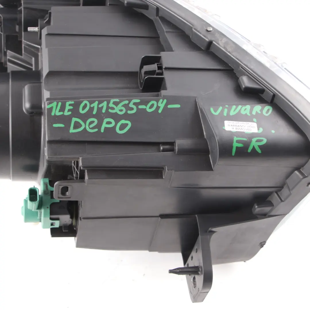 Headlight Headlamp Lamp Front Right O/S DEPO to Vauxhall Vivaro B with Part number 1LE011565-04 Vauxhall Vivaro B Headlight Headlamp Lamp Front Right O/S DEPO - SKU rhd-1LE011565-04 - Part number 1LE011565-04