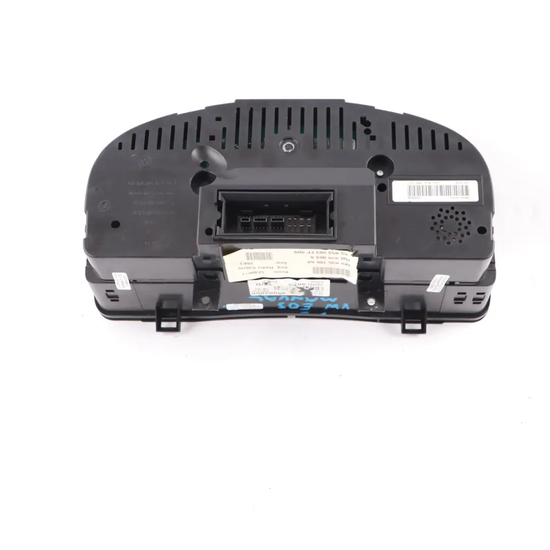 Instrument Cluster Speedo Clocks Meter Manual to Volkswagen EOS Diesel with Part number 1Q0920964A Volkswagen EOS Diesel Instrument Cluster Speedo Clocks Meter Manual - SKU rhd-1Q0920964A - Part number 1Q0920964A