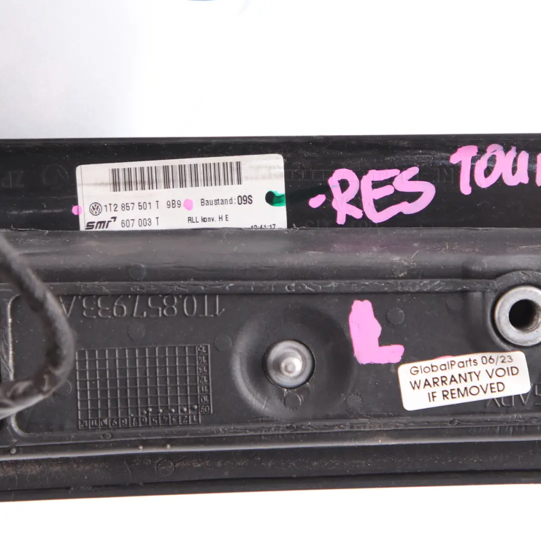 Volkswagen Touran MK1 Wing Mirror Door Left N/S Reflex Silver - SKU rhd-1T2857501T-RES - Part number 1T2857501T