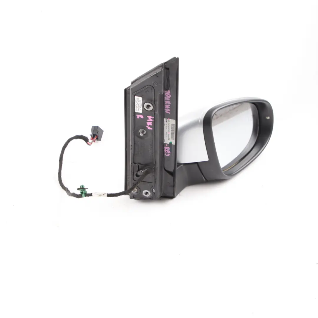 Volkswagen Touran MK1 Wing Mirror Door Right O/S Reflex Silver - SKU rhd-1T2857502AH-RES - Part number 1T2857502AH