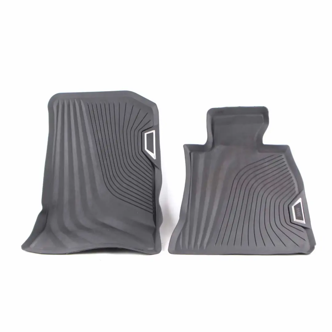  Floor Rubber Mats BMW G20 G21 All Weather Interior Cover Front Set Black - SKU rhd-2161170 - Part number 2161170