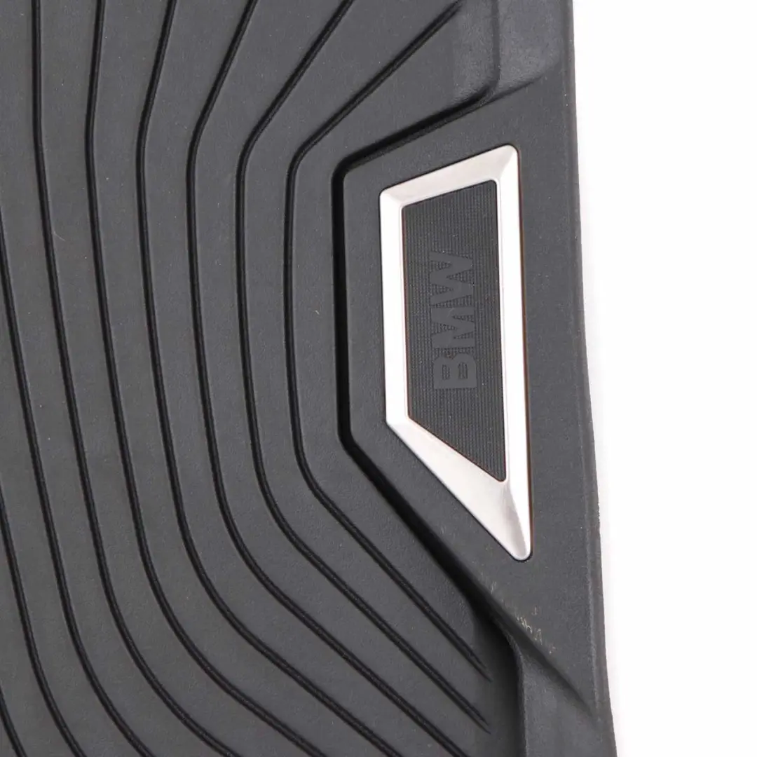  Floor Rubber Mats BMW G20 G21 All Weather Interior Cover Front Set Black - SKU rhd-2161170 - Part number 2161170
