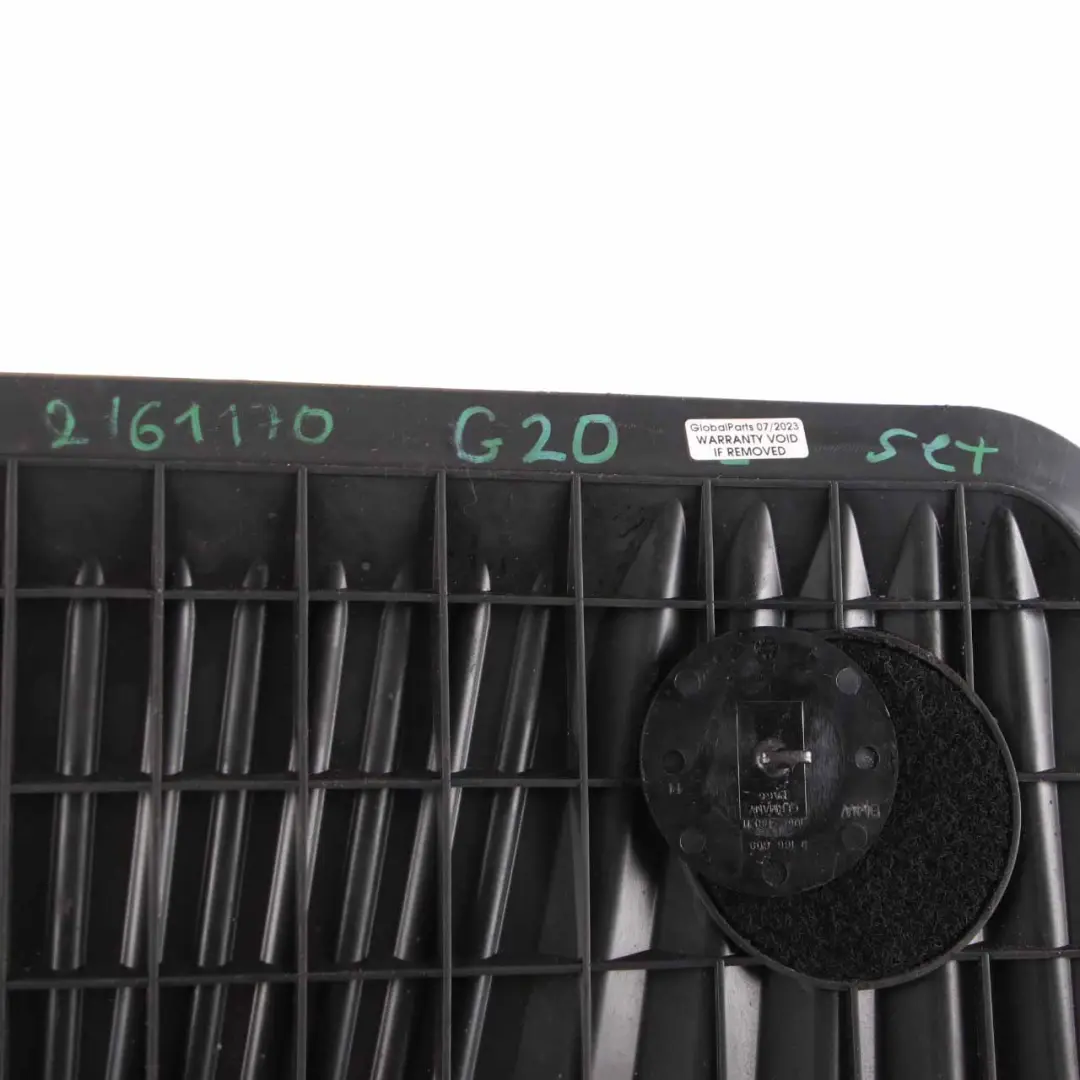 Floor Rubber Mats BMW G20 G21 All Weather Interior Cover Front Set Black to with Part number 2161170 Floor Rubber Mats BMW G20 G21 All Weather Interior Cover Front Set Black - SKU rhd-2161170 - Part number 2161170