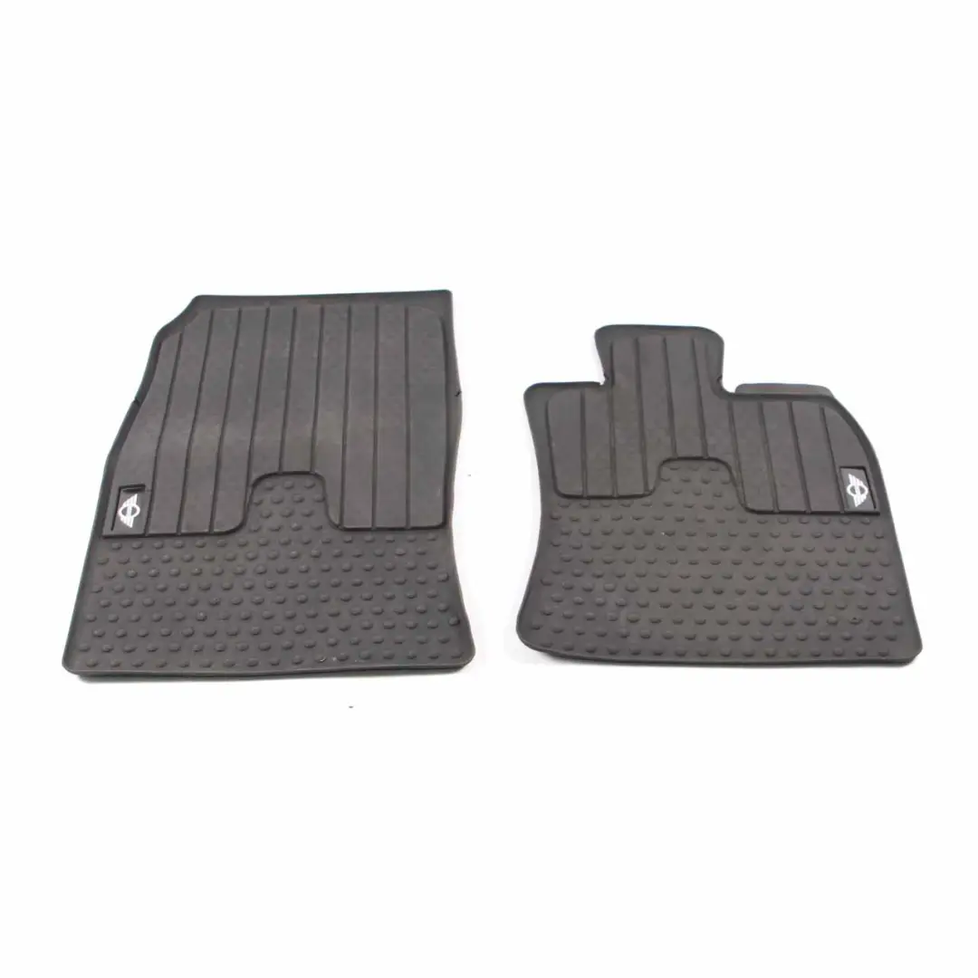 Floor Rubber Mats Mini R56 R57 R58 All Weather Interior Front Set Black to with Part number 2243913 Floor Rubber Mats Mini R56 R57 R58 All Weather Interior Front Set Black - SKU rhd-2243913 - Part number 2243913