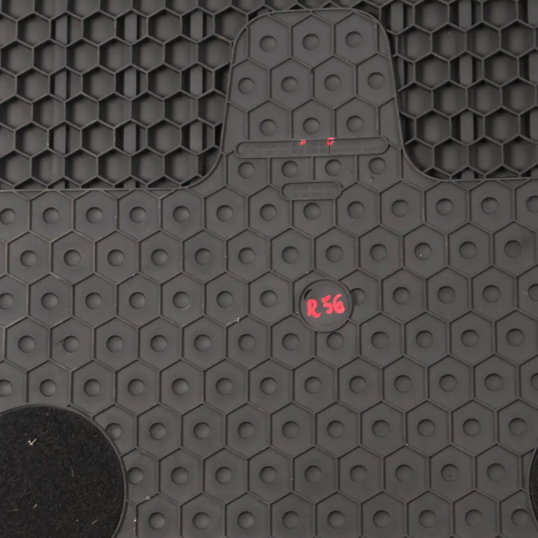 Floor Rubber Mats Mini R56 R57 R58 All Weather Interior Front Set Black to with Part number 2243913 Floor Rubber Mats Mini R56 R57 R58 All Weather Interior Front Set Black - SKU rhd-2243913 - Part number 2243913