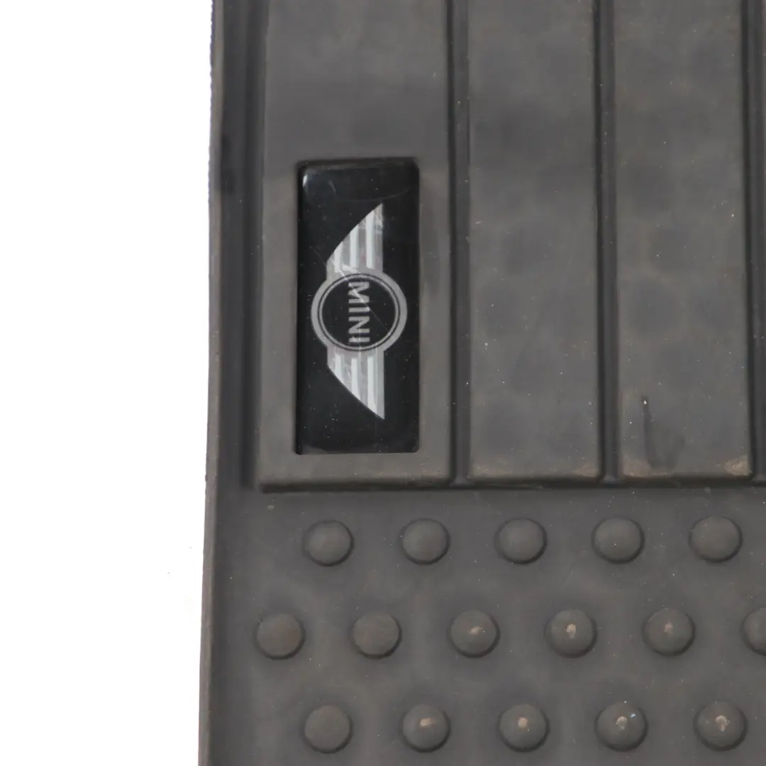 Floor Rubber Mats Mini R56 R57 R58 All Weather Interior Front Set Black to with Part number 2243913 Floor Rubber Mats Mini R56 R57 R58 All Weather Interior Front Set Black - SKU rhd-2243913 - Part number 2243913