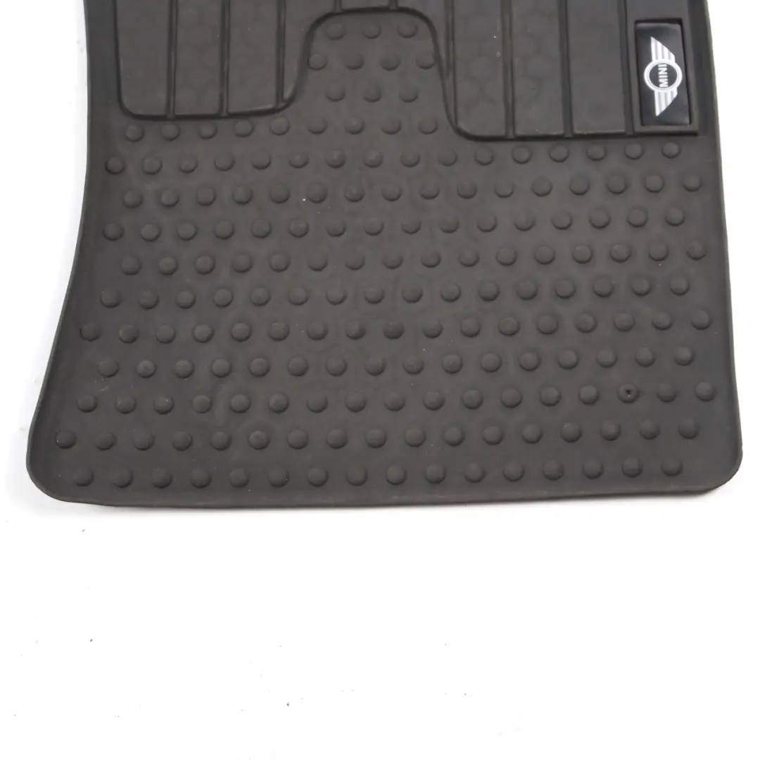 Floor Rubber Mats Mini R56 R57 R58 All Weather Interior Front Set Black to with Part number 2243913 Floor Rubber Mats Mini R56 R57 R58 All Weather Interior Front Set Black - SKU rhd-2243913 - Part number 2243913